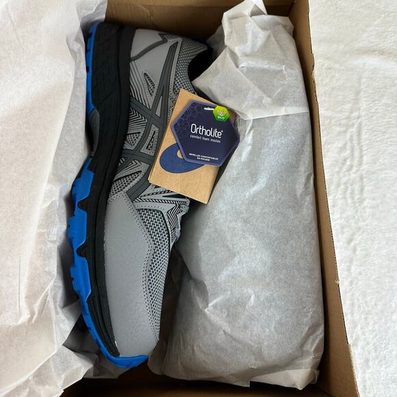 ASICS Gel-Venture 8 Men’s Trail Running Shoes Gray Blue US 14 NWT - Picture 8 of 13